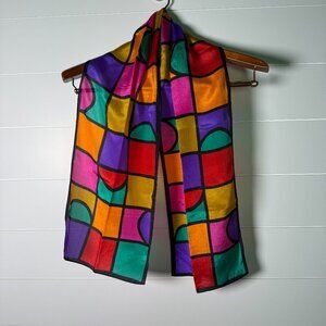 Echo Scarf- Vintage Multicolor Approx. 51"x 10"